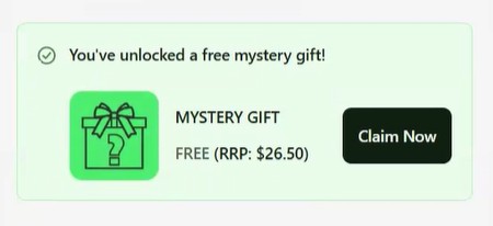 Checkout free-gift extension — a Plus-only AOV lever, with the edge cases handled
